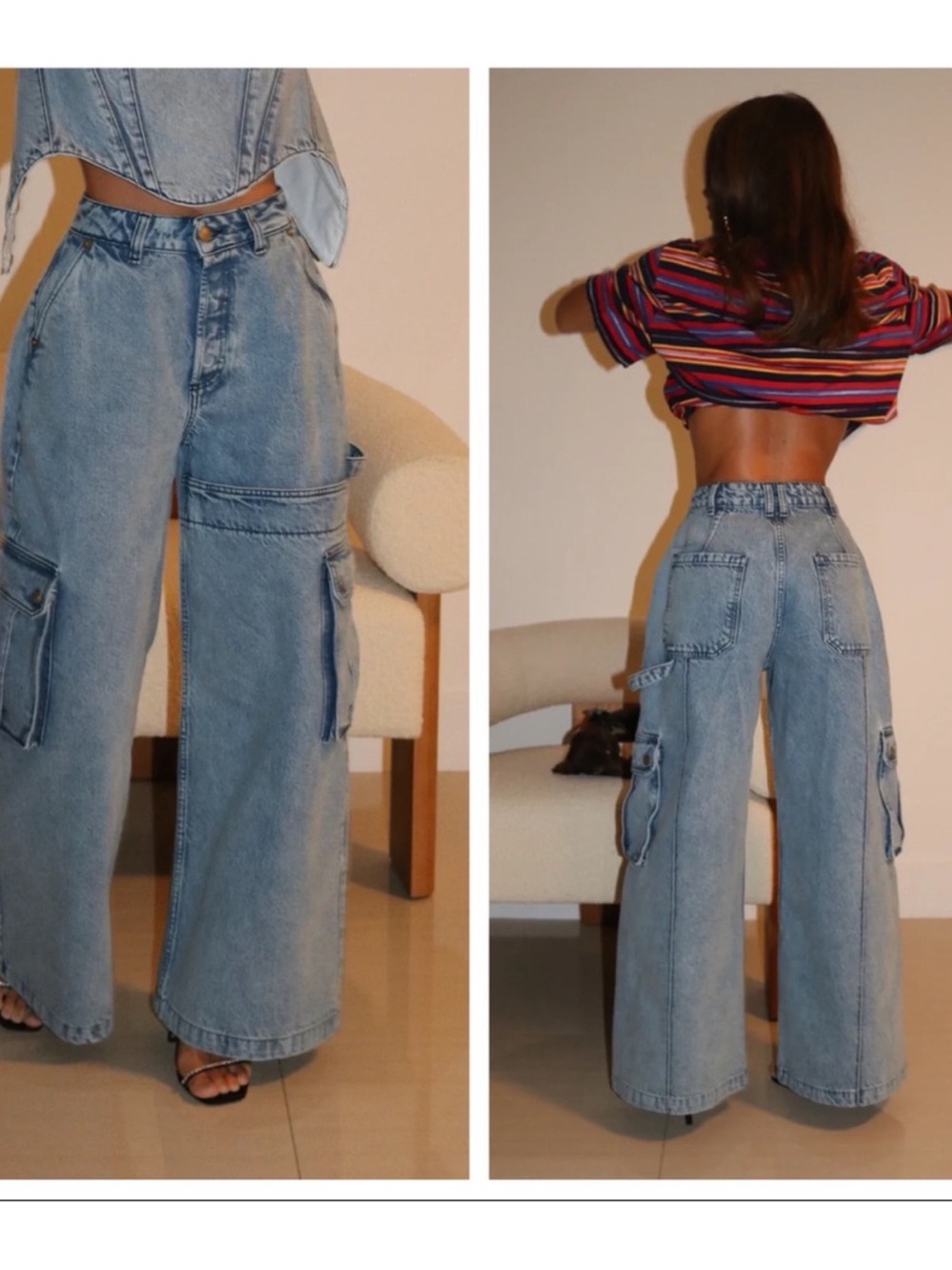 Heavy Manners Babygirl Work Denim - Picture 2 of 8